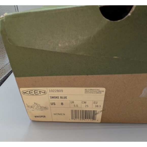 Keen Women's Whisper Sandals in Smoke Blue SZ 7 - Picture 10 of 10